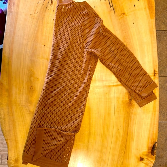 Maurices large oversized cardigan in rust brown - Picture 5 of 5